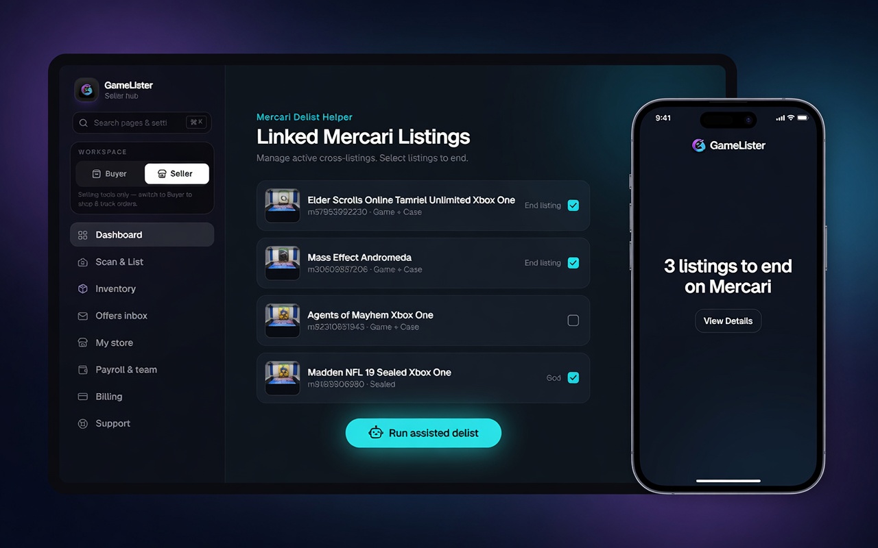 Preview of eBay Connect + draft / live push